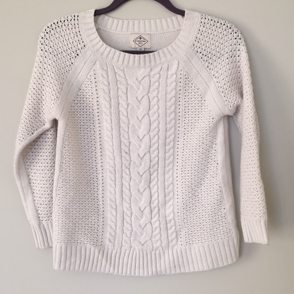 White sweater